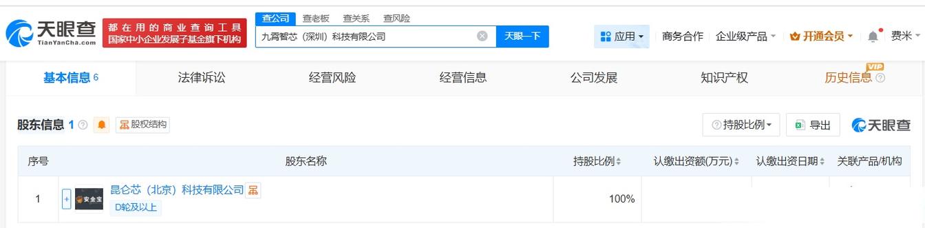经营范围包括集成电路设计,人工智能基础软件开发,人工智能应用软件